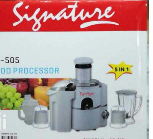 Food processor 5in1 (500W)
(SG-505) Size 1.5ltr 5pcs/Set as jar