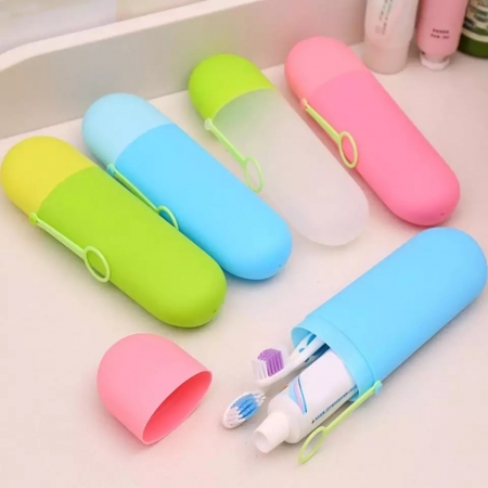 Travel Toothbrush Toothpaste Holder