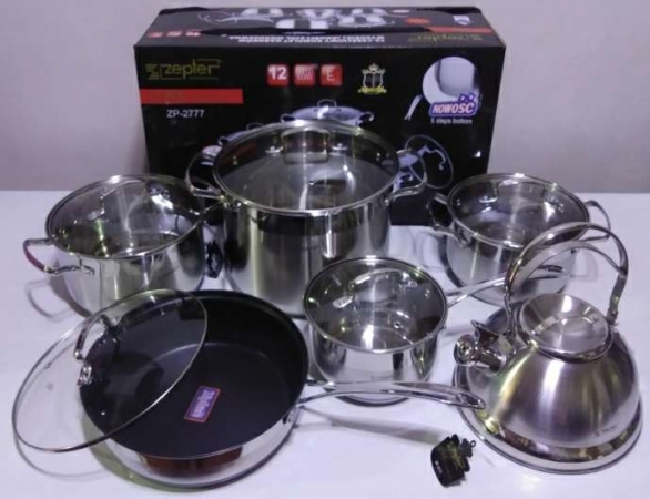 12 Pieces Zepter Cookware set 