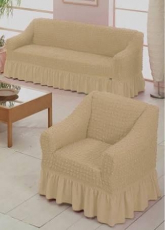 Cream Fashion Stretchable Sofa Order From Rikeys Faster And Er - Seat Covers For Sofas In Eldoret