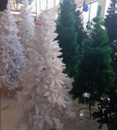 6ft Plain White Artificial Christmas tree