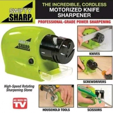 Swifty Sharp B017K5JW9W and Cordless,  Motorized Knife Sharpener