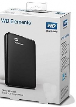 WD elements  1TB hard disk case