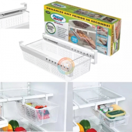 Fridge mate with extension rails