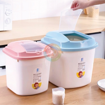 10 kg plastic cereal container