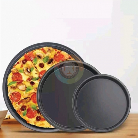 3 pcs non stick pizza pan set