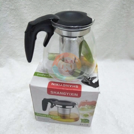1100ml glass infuser teapot