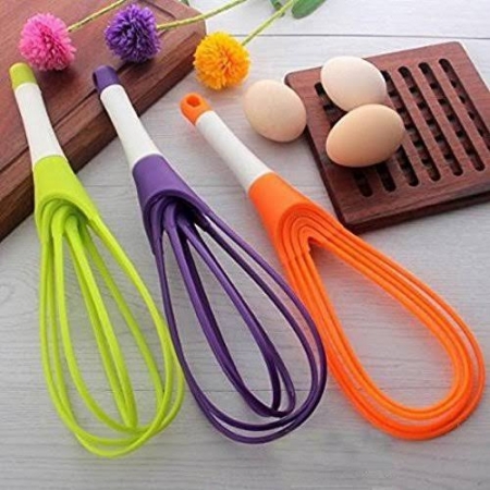 Buy colourful silicone whisk