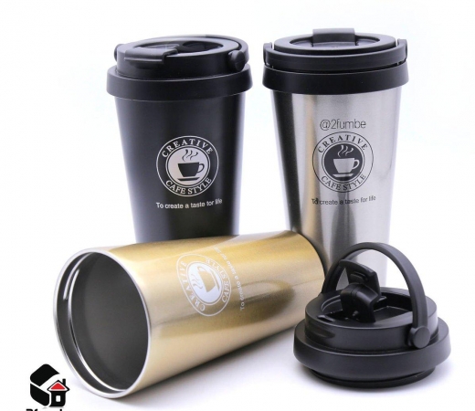 Creative Caffe style coffee portable flasks