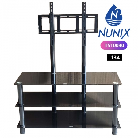 Tempered Glass TV Stand with Mount Nunix TS10040