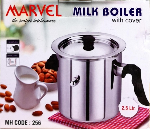2.5L marvel milk boiler with cover MH CODE:256