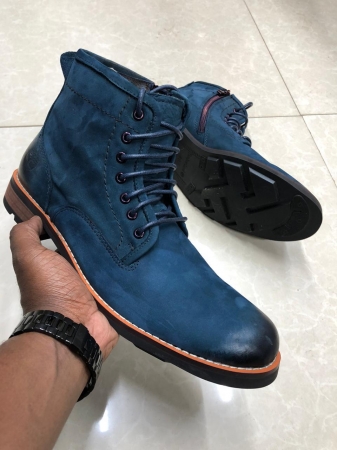 Navy blue Elegant High boots size 39-45