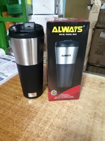 Always 500ml unbreakable hot and cold travel mug