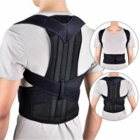 Back posture corrector with stretcheble straps