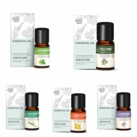 10ml Essential oil available in peppermint, lemon grass, eucalyptus, lavender, pine tree, chamomile and  vanilla 