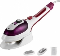 Portable Electric Steam Iron with Brush