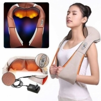 Deep neck Kneading massager with optional heat function