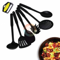non stick silicone cooking spoon set heat resistant kitchen tools