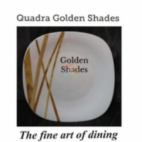 Quadra golden shades 6pc Diva plates