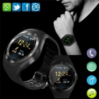 Y1 quality smart watch with whatsapp twitter facebook and web connectivity