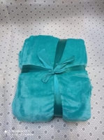 Turquoise Soft fleece blanket 5x6 Duvet