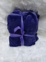 Purple Soft fleece blanket 5x6 Duvet