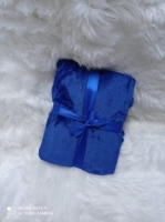 Blue Soft fleece blanket 5x6 Duvet