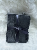 Black Soft fleece blanket 5x6 Duvet