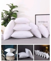 Plain white throw pillows 18*18 inch