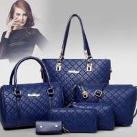 6 piece women handbag set 