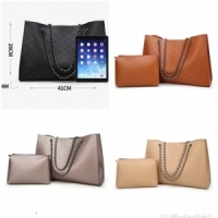 Classy 2 in 1 leather handbag