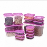 17 pieces fresh keeping food container set