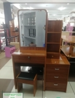 Dressing mirror Simple Modern Dresser Home Bed Size 80*36*131 Available in dark brown, cream and pink assembling needed