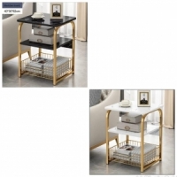 High-End Luxurious and Simple Side Table, Coffee Table, Magazine Rack  Storage Rack