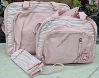 Pink 4 in 1 high quality diaper bag