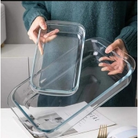 Redberry Microwave Safe Glass Casserole Dish-Set