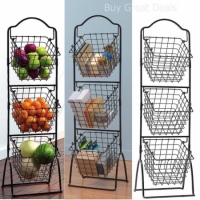 Steel vegetable rack / multipurpose Organizer 