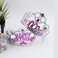 Happy birthday tiara for girls