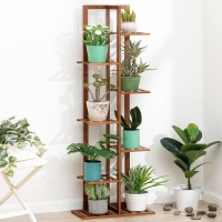 Classy flower stand wood plant stand 