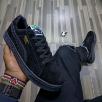 Puma Black Suede sport shoes