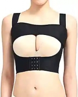 Front closure bra for women fixed body shaping bra