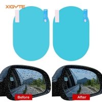 2 pack anti fog film for car rear view mirror