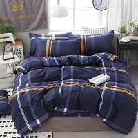 Duvet with one bedsheet and two pillowcase 