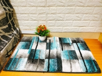 Blueish Turkish Door mats/rug 80cm by 50cm