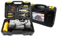 Dual Air compressor with Tool kit 