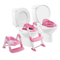 Baby Classic Kids Seat Toilet Trainer/pottyPortable and Convenient, Folds Flat When Not In Use