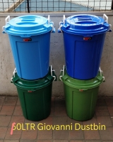 60ltr durable Giovani dustbin