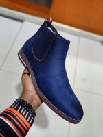 Unique blue toupoli boots 