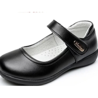 cow leather top QUALITY school shoes 