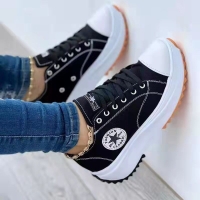 fancy quality black classic sneakers 